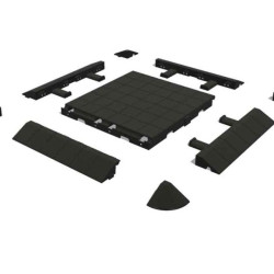 Ikafloor flooring corner element, beveled