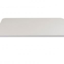 Lightweight tabletop - Top side white high gloss - Underside white matte - Edges white high gloss - Kl