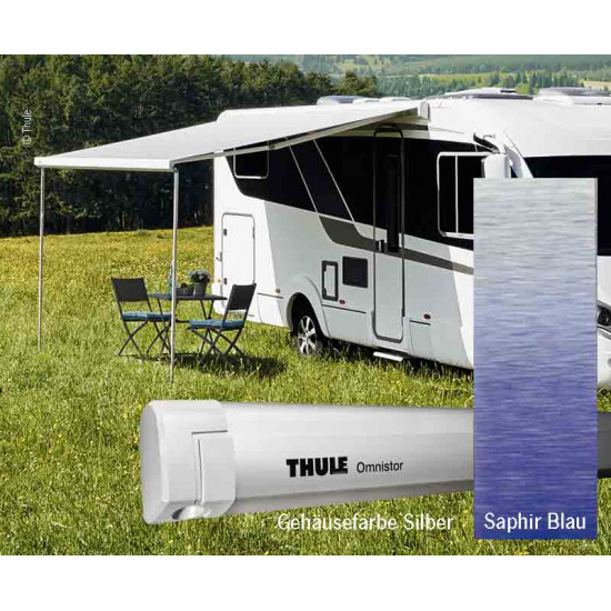 Thule Omnistor awning 5200, 450cm, Alaska Grey, white housing