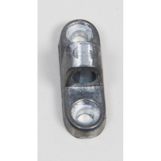 Vertical wall eyelets, aluminum, 5 pieces