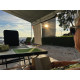 SunBreak black – glare and privacy protection for awnings