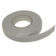 Hook and loop fastener - 10 mm width - Grey - 5 m