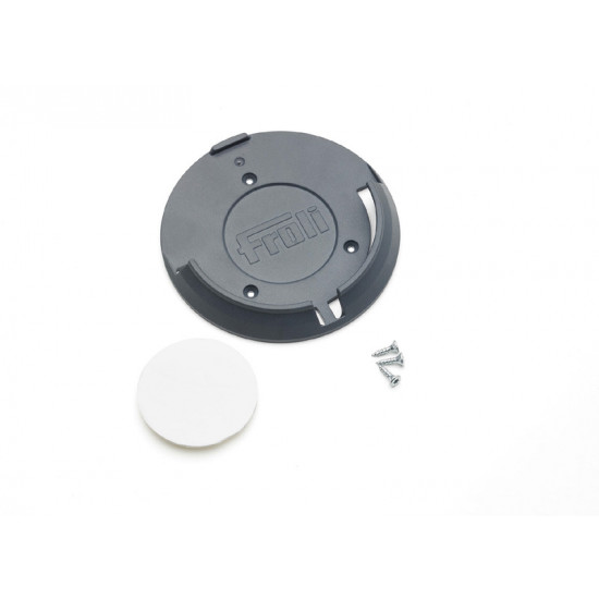 Protective cap holder for gas cylinders