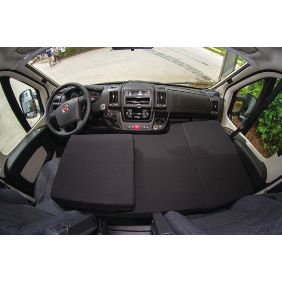 CampSleep extra bed - bed for the driver's cab in a motorhome - left-hand drive