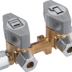 Distribution block VK with 2 outputs