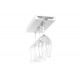 Holder for stemmed glasses - White