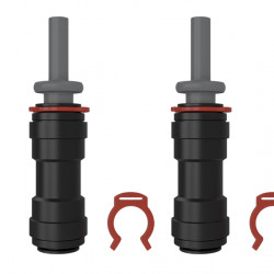 UV-C LED water connection adapter