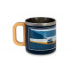 HOLIDAY TRAVEL SPIRIT stainless steel mug with wooden handle