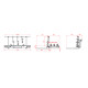 VELO bicycle carrier – for 3 bicycles