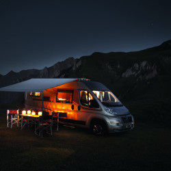 LED strip, 400cm, side-emitting, self-adhesive