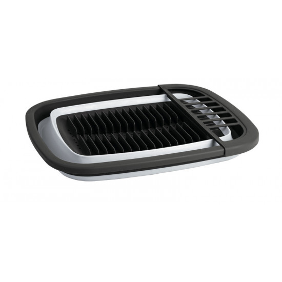 Silicone Dish Dryer - White / Grey
