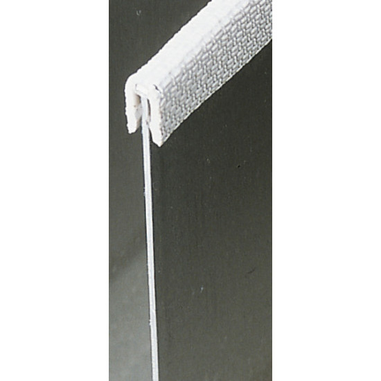 Edge protection profile - small clamping range - light grey - 50 m