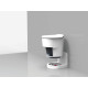 Clesana C1 – waterless toilet with L-adapter