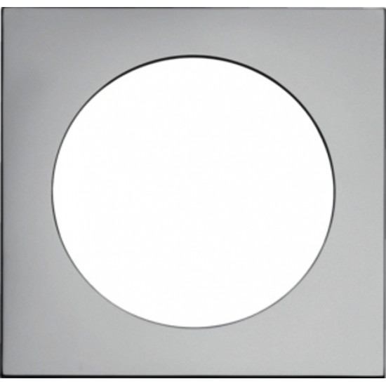 Berker INTEGRO Pure single frame, chrome finish