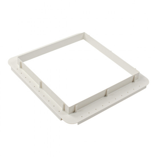 Mini-Heki mounting frame complete - Cream white