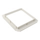 Mini-Heki mounting frame complete - Cream white