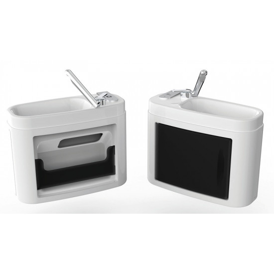 Swivel washbasin