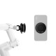 Universal magnetic phone holder for bicycles, strollers, etc.