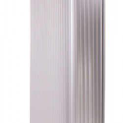 Roller door for bathrooms and toilets with mounting rails
