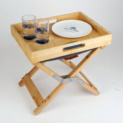 Bamboo tabletop - 43 x 32 cm