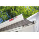 W4500 x Abstract 2500mm Cloth W4350mm Fiamma F45L Wall-mounted awning for large motorhomes, Housing colour Deep Black, Cloth colour Royal Grey