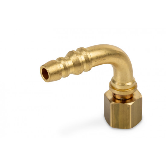 90° nozzle complete with nut