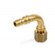 90° nozzle complete with nut