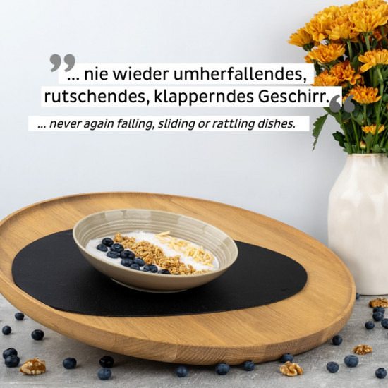 Porcelain Magnetic Food Bowl - Ivory