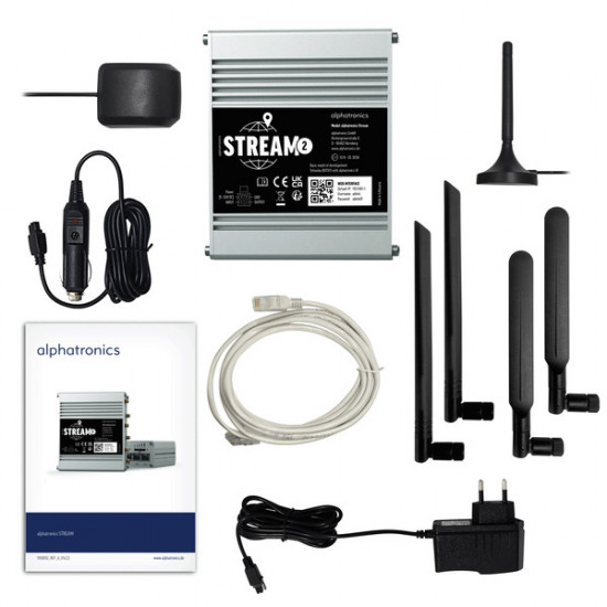 Alphatronics STREAM 2 mobile LTE/WiFi router for motorhomes & caravans