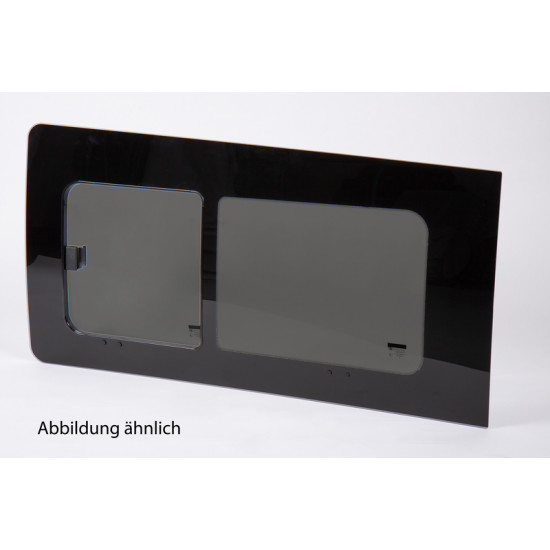 W1296 x H521 mm Front Left Sliding window for Mercedes Benz Vito model years 2004-2014