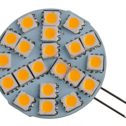 LED G4 light bulb - 21 warm white SMD - 3 W