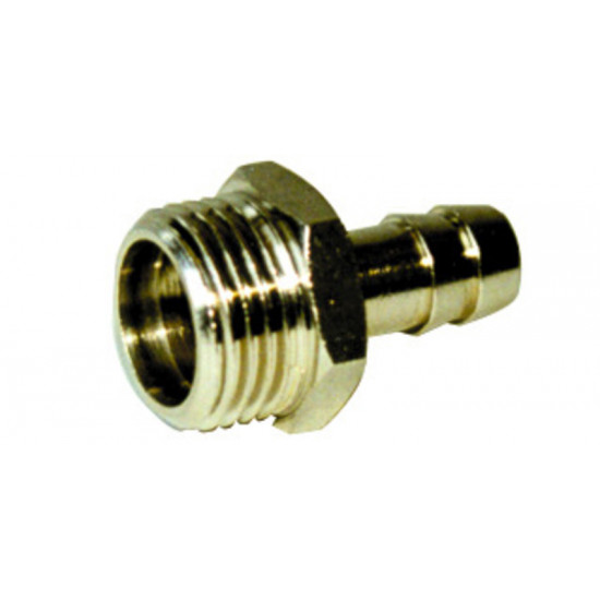 Screw-in fitting straight 1/2" x 12mm