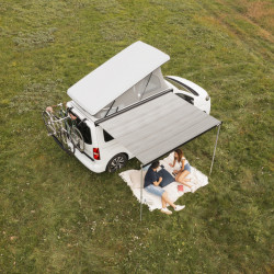 Awning set PSA F45s with adapter - Polar White / Royal Gray