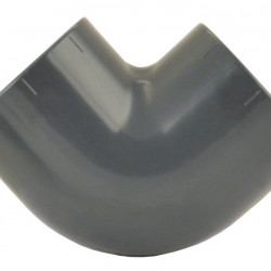 Pipe connector 40mm angled 90°