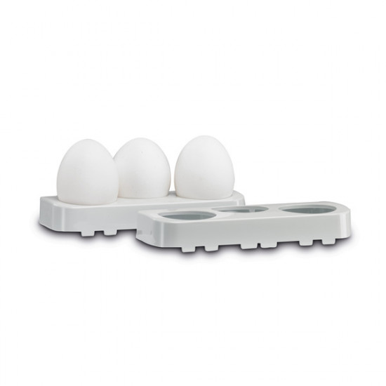 Egg tray set of 2, for a total of 6 eggs, for Dometic refrigerators