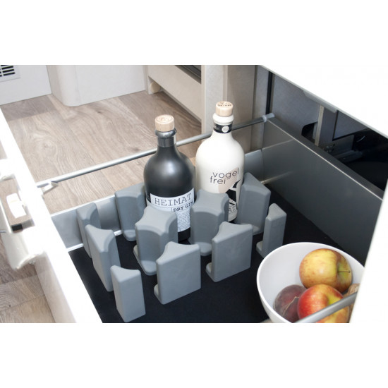 Purvario glass/bottle holder, tall - set of 6
