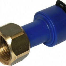 Straight hose barb connection for drinking water systems - 12 mm