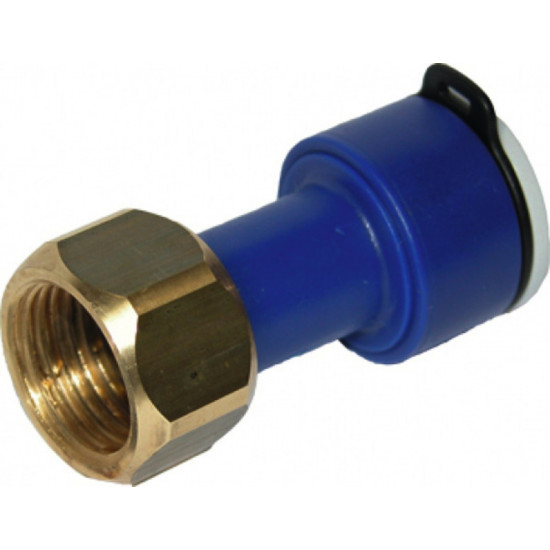 Straight hose barb connection for drinking water systems - 12 mm
