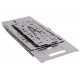 CAMP4 stainless steel folding grill 250x400x220 mm