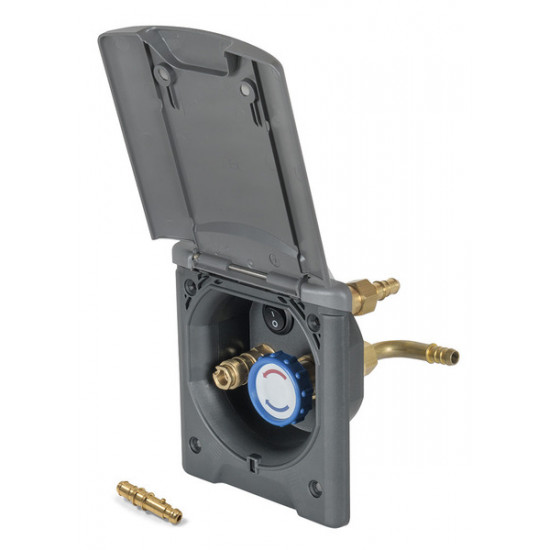 Service box for outdoor shower - Black