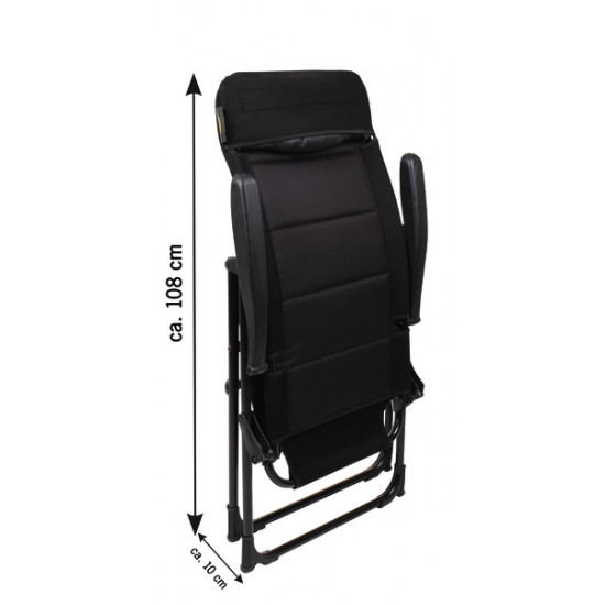 Malaga Mesh Camping Chair - 5-way adjustable