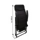 Malaga Mesh Camping Chair - 5-way adjustable