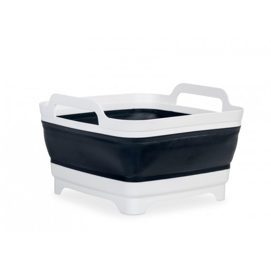 Washing-up bowl with bottom drain - Anthracite/White