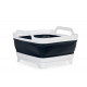 Washing-up bowl with bottom drain - Anthracite/White