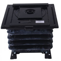 Swivel base, height-adjustable seat base for VW T5 and T6 passenger side