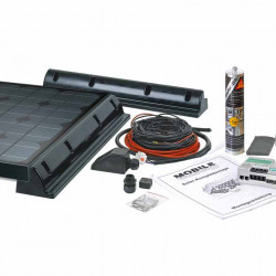 Solar systems for caravans - complete systems from the MT series "Black Line"