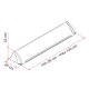 Universal front spoiler for roof hatches
