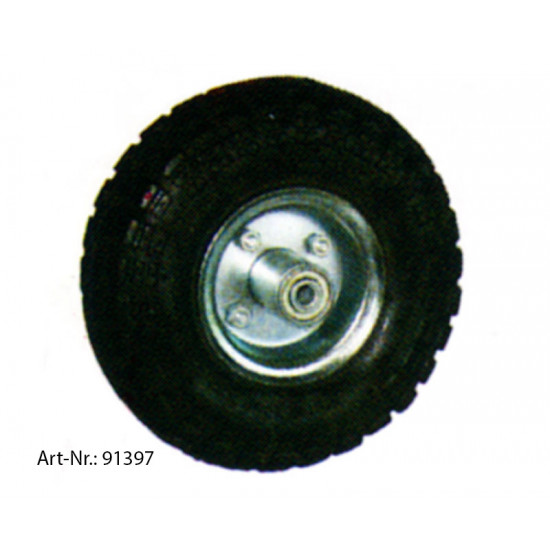 Wheel 205x61, plastic tire, plastic rim, load capacity up to 150kg