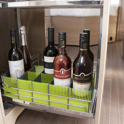 Purvario MAXXI storage slats, 8-pack - lime/anthracite