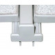 End cap connecting profile medium grey